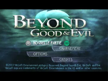 Beyond Good & Evil screen shot title